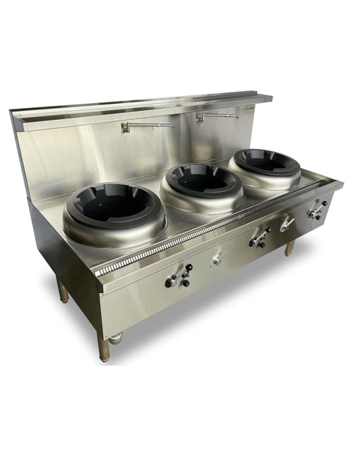 Jasper Triple Wok Range (Duckbill Burner) JA-3DB
